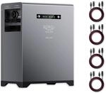 XORO SOLAR SPS 2155 Solarspeicher - Balkonkraftwerkspeicher mit 2 kWh LiFePO4 Akku,