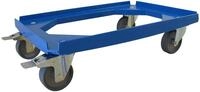 ALUTEC Rollwagen f&uuml;r Kunststoffboxen (f&uuml;r Boxen 610x410 mm,Tragkraft 250 kg,