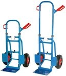 Sackkarre faltbar 250 kg HxBxT: 120x50x53 cm, blau (klappbare Schaufel)