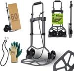 Tronitechnik&reg; Sackkarre Handkarre klappbar, Transportkarre bis 60kg, Klappwagen f&uuml;r