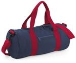 BagBase BG140 Original Barrel Bag - French Navy/Classic Red