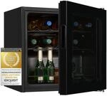 Exquisit Weink&uuml;hler WS1-12-GT-030G schwarz | 43 l Nutzinhalt | Schwarz | K&uuml;hlen 