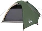 vidaXL Kuppelzelt, Campingzelt f&uuml;r 4 Personen Wasserdicht, Outdoor Zelt mit