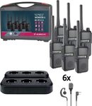 Albrecht Tectalk Worker 3 29827 PMR-Funkger&auml;t 6er Set