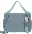 Fritzi Slouchy Sky Shopper Blue Lime Nylon Damen Schultertasche Shopper Handtasche