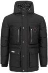 Geographical Norway Albert Men - Parka Gro&szlig; Warm Mann Herbst Winter - Dicker