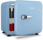 Klarstein Audrey Evo 43L Mini K&uuml;hlschrank - Retro-Design, Leise 40 dB,...