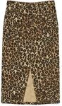 VERO MODA VMVERI HR Calf Denim Skirt AOP