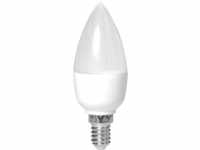 Müller-Licht HD-LED Lampe Kerzenform Ersetzt, 40 W, Plastik, E14, weiß, 3,7 x...