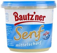 Bautz'ner Senf Mittelscharf 200 ml