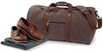 Quadra Segeltuch-Tasche / Reisetasche, 45 l Einheitsgr&ouml;&szlig;e,Vintage Braun