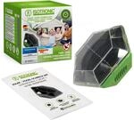 ISOTRONIC Solar Vogelabwehr mit Blitz & Ultraschall &ndash; Vogelschreck zur Abwehr von