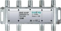 Axing BVE 8-01P 8-fach Verteiler Kabelfernsehen CATV Multimedia DVB-T2 Klasse A+,