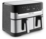 Jamie Oliver by Tefal Dual Drawer Hei&szlig;luftfritteuse 8,3 L &ndash; Airfryer mit 2...