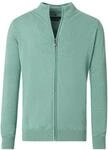CASAMODA - Herren Strickjacke, S-6XL (004450), Gr&ouml;&szlig;e:6XL, Farbe:T&uuml;rkis (369)