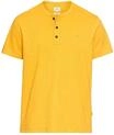 camel active Herren 409474/9t04 Henley-Hemd, Orange, M EU