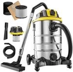 Monzana&reg; Nass Trockensauger 30L 2200W + Steckdose GS-Zertifiziert 9m...