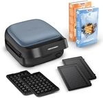 Tefal Snack Collection Sandwich- und Waffeleisen, 700 W, 2 mitgelieferte abnehmbare