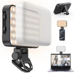 ANXRE AL96 Selfie Licht mit Soft Diffuser, 2500K-9900K Kamera-Videoleuchte f&uuml;r