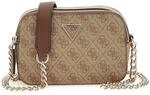 GUESS Noelle Ii Crossbody Kamera, Latte-Logo, Braun, Einheitsgr&ouml;&szlig;e