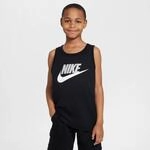 Nike Unisex Kinder Sportswear Tanktop F&uuml;r T-Shirt (&auml;ltere, Schwarz, 14-15 Jahre EU
