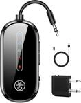 Bluetooth 5.4 Adapter f&uuml;r Flugzeug, 2 in 1 Bluetooth Sender Empf&auml;nger auf 2