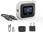 Syntech Flugzeug Bluetooth Transmitter Receiver mit Extra Dual 3,5 mm AUX-Adapter,