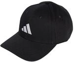 adidas Unisex Baseball Cotton New Logo Hat, Black/White, M-L