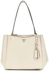 GUESS Talent Multi Comp Tote Cream White