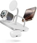 ZENS 4in1 Qi2 Kabelloses Ladeger&auml;t 15 Watt kompatibel mit iPhone, Apple Watch...