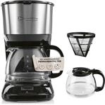 Barista Filterkaffeemaschine mit Glaskanne | Kaffeemaschine mit Digitaldisplay &