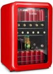 Klarstein PopLife Getr&auml;nkek&uuml;hler - Mini-Bar, Retrok&uuml;hlschrank, 0-10&deg;C, nur...