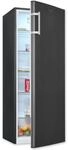 Exquisit KS320-V-H-040E Vollraum-K&uuml;hlschrank ohne Gefrierfach, 242L, Inox