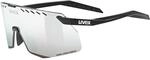 uvex Unisex Pace Stage S CV Sportbrille, black matt-mirror silver, OneSize