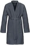Vossen Damen & Herren Bademantel Rom Flanell, s