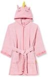 Playshoes Unisex Kinder Frottee-bademantel Morgenmantel, Einhorn, 86-92 EU