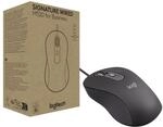 Logitech Signature Wired M520 for Business, optische kabelgebundene Maus, USB-C