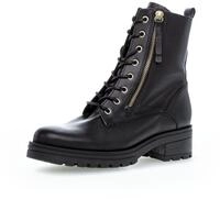 Gabor Damen Combat Boots, Frauen Stiefeletten,Wechselfu&szlig;bett,Moderate Mehrweite