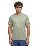 PUMA Unisex M Tad Essential Poly Texture Tees, Lux Army, XL EU