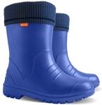 Ultraleichte Jungen M&auml;dchen Kinder Warm Gef&uuml;ttert Regenstiefel Gummistiefel