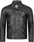 Rock Creek Herren Lederjacke Biker Jacke Echtleder Motorradjacke Leder Jacken
