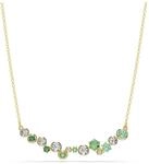Swarovski Constella Halskette, Vergoldete Damenhalskette mit Klaren Kristallen und