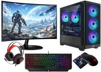 VIST PC Gaming Ryzen 7 7700 - RAM 32GB - RTX 5060 - SSD 1TB M.2 - LCD 27 - W11 Pro