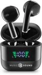 Music Sound, Spark TWS Kopfh&ouml;rer, Bluetooth, Wireless, LED-Display, 30 Stunden