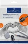 FABER-CASTELL 114006 - Zeichenset Goldfaber Charcoal, 8-teilig, inkl. Kohlestifte,