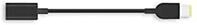 Lenovo 4X90U45346 USB-C-Kabeladapter Slim-Tip schwarz - Adapter f&uuml;r Kabel (USB-C,
