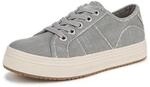 Blowfish Malibu Damen Super Smile Sneaker, Fog Grey, 36 EU