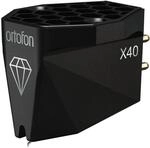 Ortofon MC X40 Moving Coil Phono Cartridge with Nude Shibata Stylus and Boron