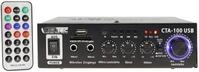 ChiliTec HiFi Verst&auml;rker Bluetooth USB CTA-100 100W Aux IN 230V / 12V Betrieb PC