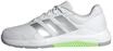 adidas Damen Dropset Base Training Shoes, Cloud White/Matte Silver/Lime Burst,...